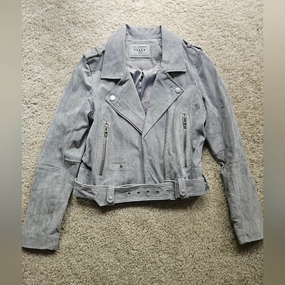 Blank NYC Suede Moto Jacket